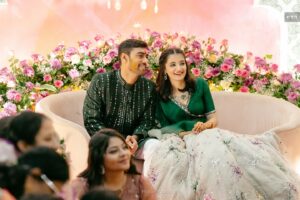 CA Palak Rathi Instagram - This day, last year! <3 Pt. 1

.
.
.
.

Decor: @neev_eventsbymonika 
Make Up: @boskismakeuplounge 
Mehndi: @darshita.mehandi 
My outfit: @shashagabaofficial 
Pushpal’s outfit: @perniaspopupshop
Photography: @magicmotionmedia

#LoveAtFirstReel