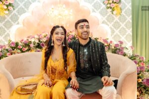 CA Palak Rathi Instagram - This day, last year! <3 Pt. 1

.
.
.
.

Decor: @neev_eventsbymonika 
Make Up: @boskismakeuplounge 
Mehndi: @darshita.mehandi 
My outfit: @shashagabaofficial 
Pushpal’s outfit: @perniaspopupshop
Photography: @magicmotionmedia

#LoveAtFirstReel