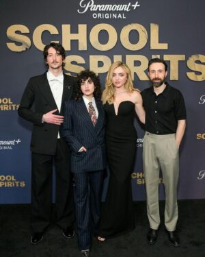 Camryn Manheim Instagram - The LA screening of School Spirits at the Hollywood Roosevelt Hotel.  I’m not going to review it because you’ll think I’m biased, but it is so F-ing good.  It starts streaming January 30th on Paramount . Sadly, they’re only dropping 3 episodes and then you have to wait every week for a new one.  Boo. But it’s worth it. Enjoy!!!