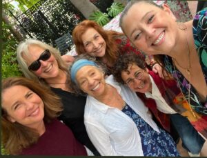 Camryn Manheim Instagram - Happy ChristmaHanukkah everyone. Sending you love and holiday cheer from my family to yours. ❤️🌲🕎🎁🙏