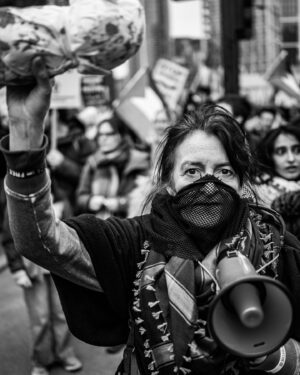 Carice van Houten Instagram - 20 observations from today's protest in London.