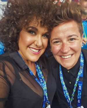 Casey Donovan Instagram - Thanks so much to the @australianopen for having me! Always such a joy getting to perform at the tennis 🎾 

@sisteractmusicalau only 2 weeks left to catch us @regent_theatre Must Close 26th Jan 

👗 @citychicofficial
👠 @novoshoes
HMU...Me 

Not a paid partnership