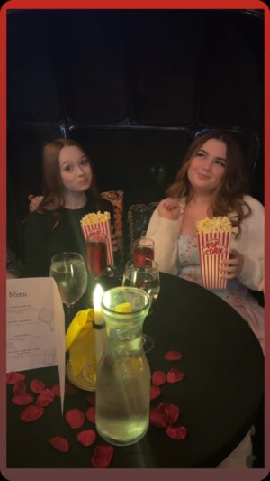 Charlie Townsend Instagram - Been dying to go to @forknfilm for forever!! It was pure joy! Food was amazing! And it was brought out timed to different triggers in the movie. It was so cool!! And so tasty it was seriously like a four star restaurant #fancyfood #yummy #movienerd #forknfilm #foodie #film