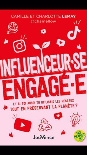 Charlotte Lemay Instagram - J’AI ÉCRIT UN LIVRE 😍💥😱
Je suis surexcitée de l’annoncer 
Précommandez-le pour lui donner de la force ! ✊🌍 
Lien en bio et en story 🔗 
Avec ma sœur @yesouicam ✍️ 
Mon amie @solangeillustrations 🎨 
Grâce aux @editionsjouvence 📚 

#influenceresponsable #bignews