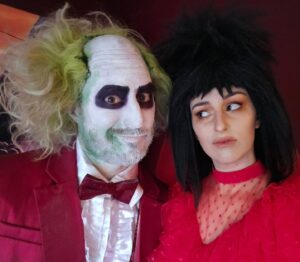 Chelsea Rebecca Instagram - Happy early Halloween 💚🖤
