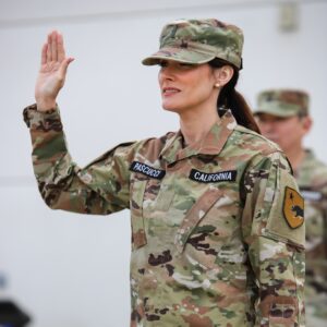 Christina Pascucci Instagram - Random personal share that is relevant for today— 

I was recently sworn into the California State Guard as a Warrant Officer. Warrant officers have specialized expertise and are deployed as needed for disasters. My first deployment is to respond to the fires.

I wanted to take this chance to highlight what they’re doing— they work closely with the National Guard who is currently on the ground. There are more than 850 members currently responding, including hand crews to fight the flames and pilots to fly aircraft like Blackhawks, Chinooks, and C-130s which all have the ability to do water drops as needed.

I have always deeply respected our military and first responders. It’s a true honor and privilege to be able to give back in any small way that I can, especially as this city that raised me and has given me so much is experiencing tremendous pain.