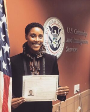 Christine Adams Instagram - Anyone who knows me knows I have  ALWAYS been engaged and involved in mobilizing voters in ATL. Georgia. 
I became a citizen in Atlanta Georgia because I believe that it is not just my power it is also a privilege others before me didn’t have.
In this historical election I remember how America used to inspire hope around the world. It’s the whole reason I went there. Land of dreams. Land of possibility. A magical place where you could be anything you could imagine.
Now you can’t be a woman, you cant be black, 
you can’t be gay, an immigrant or even Puerto Rican. The list goes on and on…
I continue to remain hopeful that good triumphs over evil because  that’s what it really comes down to at this point. 
This year I voted absentee because I’m thousands of miles away and god knows if my ballot will make it. 
Either way I still believe in the power of the vote and the hope and the promise of America. 
#vote 🗳️ #kamalaharris ✊🏾🇺🇸