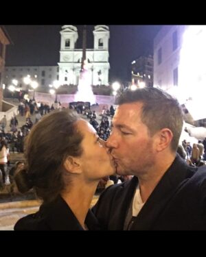Christy Turlington Instagram - Happy Belated Birthday to my “Silver Fox” who puts ALL my gray hairs into perspective.  And Happy Day to my Valentine, though we are not celebrating together you know you are the only romantic love that ever truly mattered…💗💗💗