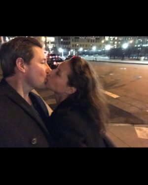 Christy Turlington Instagram - Happy Belated Birthday to my “Silver Fox” who puts ALL my gray hairs into perspective.  And Happy Day to my Valentine, though we are not celebrating together you know you are the only romantic love that ever truly mattered…💗💗💗