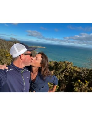Christy Turlington Instagram - Happy Belated Birthday to my “Silver Fox” who puts ALL my gray hairs into perspective.  And Happy Day to my Valentine, though we are not celebrating together you know you are the only romantic love that ever truly mattered…💗💗💗