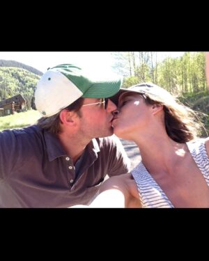 Christy Turlington Instagram - Happy Belated Birthday to my “Silver Fox” who puts ALL my gray hairs into perspective.  And Happy Day to my Valentine, though we are not celebrating together you know you are the only romantic love that ever truly mattered…💗💗💗