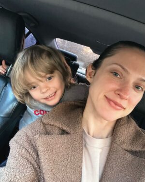 Ciara Hanna Instagram - This was today before his jujitsu class and thought I’d reintroduce you to the love of my life. 
Canyon.
My every day. My constant. My heart beat. 
So many life changes the past two years and this little one has been by my side through it all. He has seen me weep but also has seen me at my strongest. He is so unique, opinionated and sensitive to everything around him. He keeps me grounded when I start to float away. I love him so much. God knew I needed him. I know he won’t see this but I will. He will do things beyond my wildest dreams and I can’t wait to be his biggest cheerleader like he has been mine 💙 ok I’m crying. Bye.