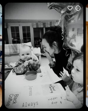 Claire Cooper Instagram - 2 my little light ✨ … my golden little light … how we love you so deeply & dearly… I never take a moment for granted … thank you for choosing us … thank you for coming to us when we called for you & completing our family … Fiáin Luna you’re an astonishing little person ❤️✨💫

@scandalous_13