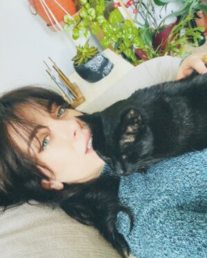 Claudia Riera Instagram - Lately…🌸🐈‍⬛🧚🏻
