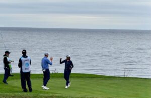 Condoleezza Rice Instagram - Grateful for another unforgettable week at Pebble Beach. Always an honor to be part of the @attproam. Thanks to my partner, @justinthomas34, and congratulations to @rorymcilroy.