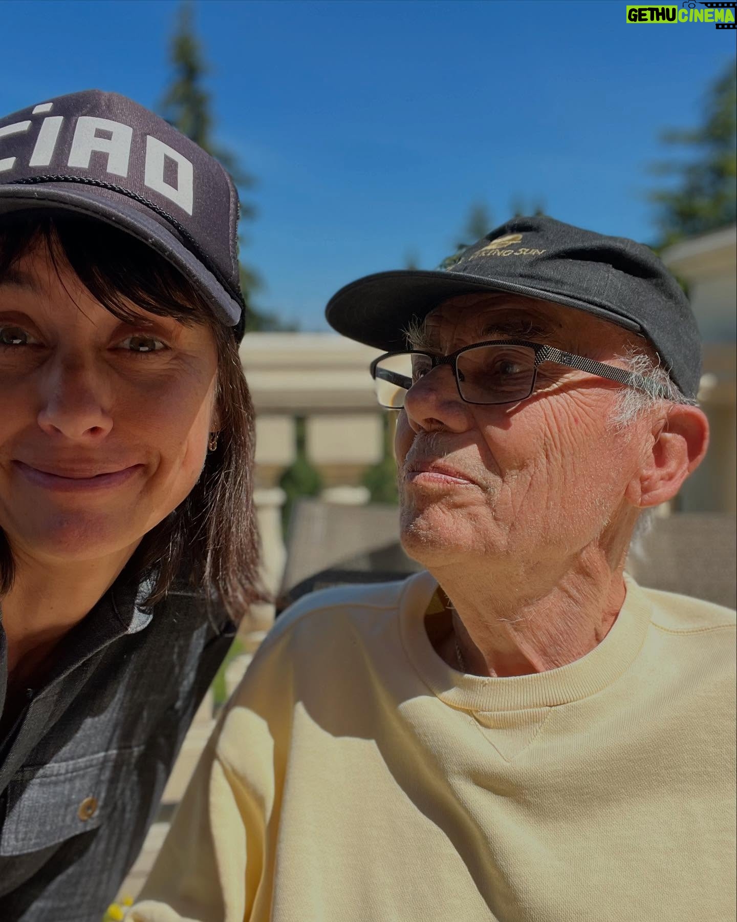 Constance Zimmer - 2.4K Likes - This will be our first Christmas without our dad. We lost our stepmom before Christmas in 2022. Itās surreal feeling like Iām forgetting to call them and then realizing theyāre both gone now. Iām so happy for them that they are in some form, back together. Christmas was always JoAnneās favorite holiday especially when it snowed. Iām grateful that I got to watch them live their lives to the fullest and take trips with them to places we may never have traveled to otherwise. My dad would say āIām glad I lived the life that was right in front of me!ā May you always be able to live the life that is right in front of you. #happyholidays