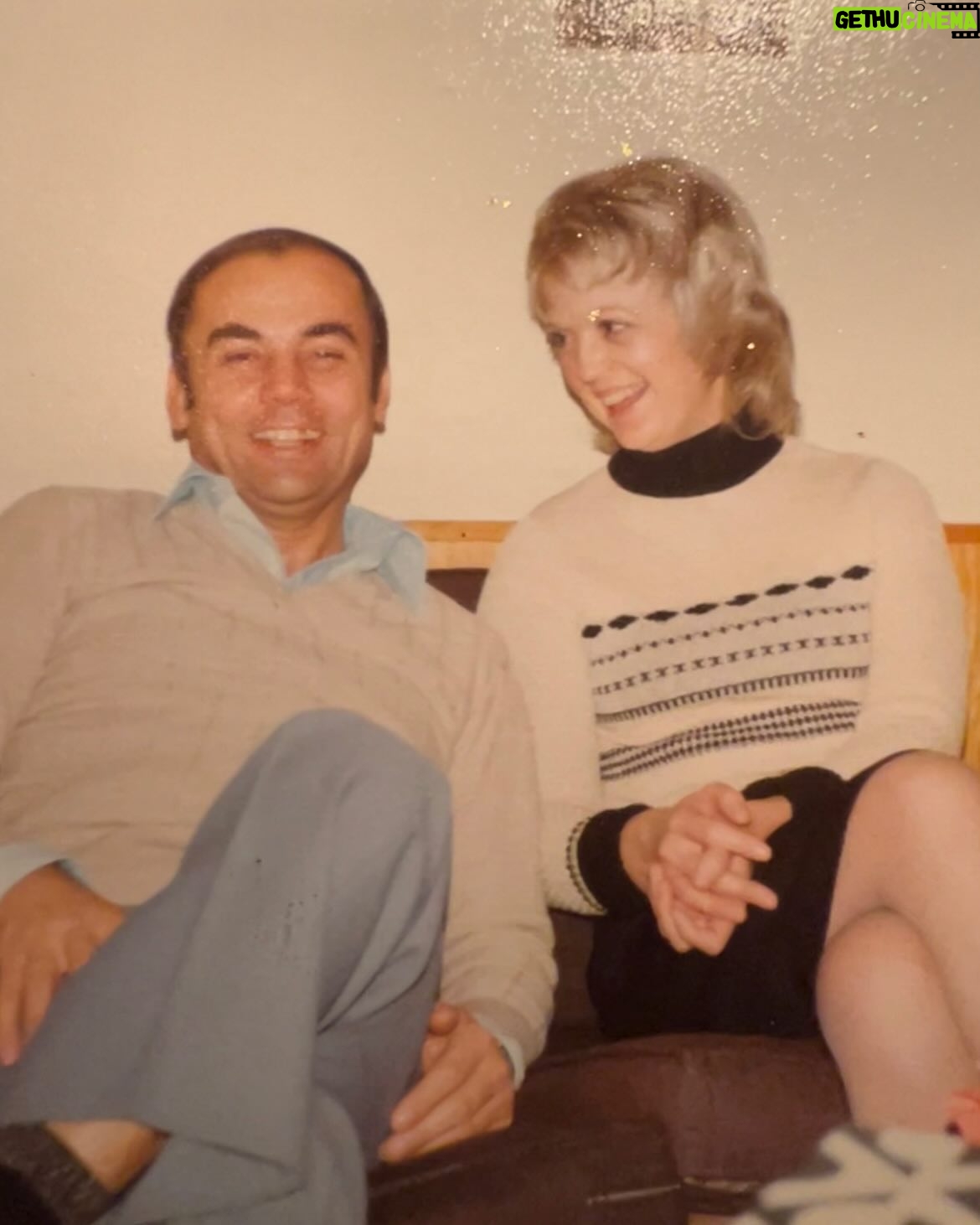 Constance Zimmer - 2.4K Likes - This will be our first Christmas without our dad. We lost our stepmom before Christmas in 2022. Itās surreal feeling like Iām forgetting to call them and then realizing theyāre both gone now. Iām so happy for them that they are in some form, back together. Christmas was always JoAnneās favorite holiday especially when it snowed. Iām grateful that I got to watch them live their lives to the fullest and take trips with them to places we may never have traveled to otherwise. My dad would say āIām glad I lived the life that was right in front of me!ā May you always be able to live the life that is right in front of you. #happyholidays