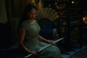 Cynthia Addai-Robinson Instagram - Míriel's place is in Númenor and yours should be in front of a screen to watch the season 2 finale of #TheRingsOfPower, now live on Prime Video.