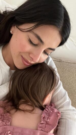 Daniella Monet Instagram - Ivry is our sparkly, soft, bright, brave, ambitious, determined, little rockstar, unicorn loving rainbow princess, and we love celebrating her. 4 years young and perfectly her 💗✨🦄 🎂