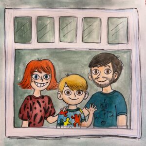 Daron Nefcy Instagram - Happy new year from my family to yours! 🥳