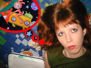 Daron Nefcy Instagram - Hello 2005. 🚀 yes, those are Digimon bedsheets.