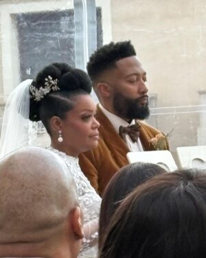 Dawnn Lewis Instagram - What a gorgeous and love-filled day! May God’s forever blessings surround my “Sis” @YvetteNicoleBrown and her new hubby @AnthonyRoyDavis throughout their life journey together. The ceremony was passionate, hilarious, very emotional and we had a blast! A time was had by all! ☺️💖🙏🏽👏🏽

#friends #wedding #celebratelove #sisterhood #friendship #yvettenicolebrown #love