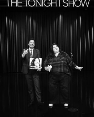 Debra DiGiovanni Instagram - This was THE BEST DAY!! Everyone on @fallontonight was amazing and kind and it was a pleasure from start to finish!! 📸 @toddowyoung