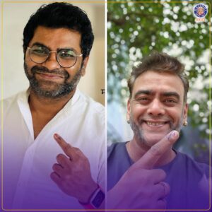 Deepti Devi Instagram - मराठी कलाकारांनी बजावला मतदानाचा हक्क!❤️👉

#voting #rajshrimarathi #marathicelebs #vote #matdan