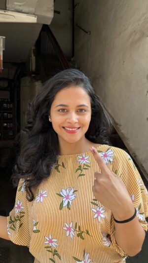 Deepti Devi Instagram - how was your response to your responsibility?! 

#Matteroffact #vidhansabhaelection2024 

#voting