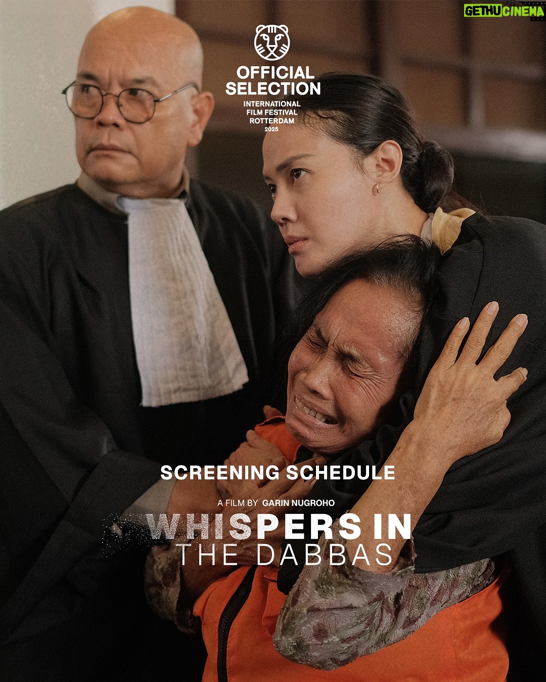 Della Dartyan - 1.8K Likes - Indonesian filmmaker Garin Nugroho returns to the festival with Whispers in the Dabbas, a distinctive, resonant blend of introspective character-driven drama with a political consciousness.
The film makes us intimate with Puspa’s moral crisis, which exacerbates with every absurd case she handles. With simplicity and directness, Whispers in the Dabbas raises a voice for the ordinary people crushed by the establishment.
– Srikanth Srinivasan
You can follow Puspa's story at the International Film Festival Rotterdam 2025 with the schedule listed above.
Tickets can be purchased online through the website iffr.com starting January 16, 2025.
See you in Rotterdam!
#whispersinthedabbas #nyanyisunyidalamrrantang #IFFR54TH #IFFR2025 #IFFR