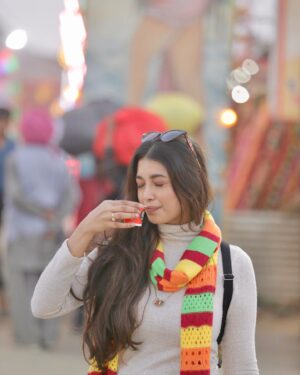 Digangana Suryavanshi Instagram - Once in a lifetime experience! Har Har Gange! Har Har Mahadev! 🙏🏻. 

#diganganasuryavanshi #digangana #mahakumbh2025 #mahakumbh
