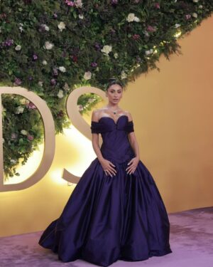 Dina El Sherbiny Instagram - Had an incredible night @joyawards 
It’s always a pleasure to be part of this event , seeing all artists across the world gather here in Riyadh .. congratulations to all the winners ♥️
Thank you for such a magical, world-class event. Truly a night of elegance and excellence.

Thanks to everyone behind this spectacular event and special thanks goes to @turkialalshik to always gathering us  and creating the joy awards that’s really out of this world

Thanks to the team beind my look
Dress @adenfashion
Jewelry @chopard 
Styled by @cedrichadad
Makeup @rehamkhalifa 
Hair @ilhammestour
Pictures @ahmedraafat4 & @hala.mja

Managment @ginger__tm