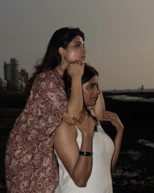 Divya Prabha Instagram - We Had the absolute best time shooting for @i_d magazine in the city of illusions, Mumbai, with the incredible @indrajoshi behind the lens. 
Grateful for this beautiful collaboration with one of the UK’s most iconic magazine and for being interviewed by @jennamahale 

#nofilter 

https://i-d.co/article/all-we-imagine-as-light-kani-kusruti-divya-prabha-oscars-interview/