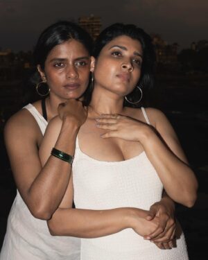 Divya Prabha Instagram - We Had the absolute best time shooting for @i_d magazine in the city of illusions, Mumbai, with the incredible @indrajoshi behind the lens. 
Grateful for this beautiful collaboration with one of the UK’s most iconic magazine and for being interviewed by @jennamahale 

#nofilter 

https://i-d.co/article/all-we-imagine-as-light-kani-kusruti-divya-prabha-oscars-interview/