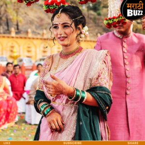 Divya Pugaonkar Instagram - जान्हवी - जयंतच्या लग्नाचे गोड क्षण ✨

#zeemarathi #mahasangama #lakshminiwas #paaru #marathientertainmentnews #ultramarathibuz