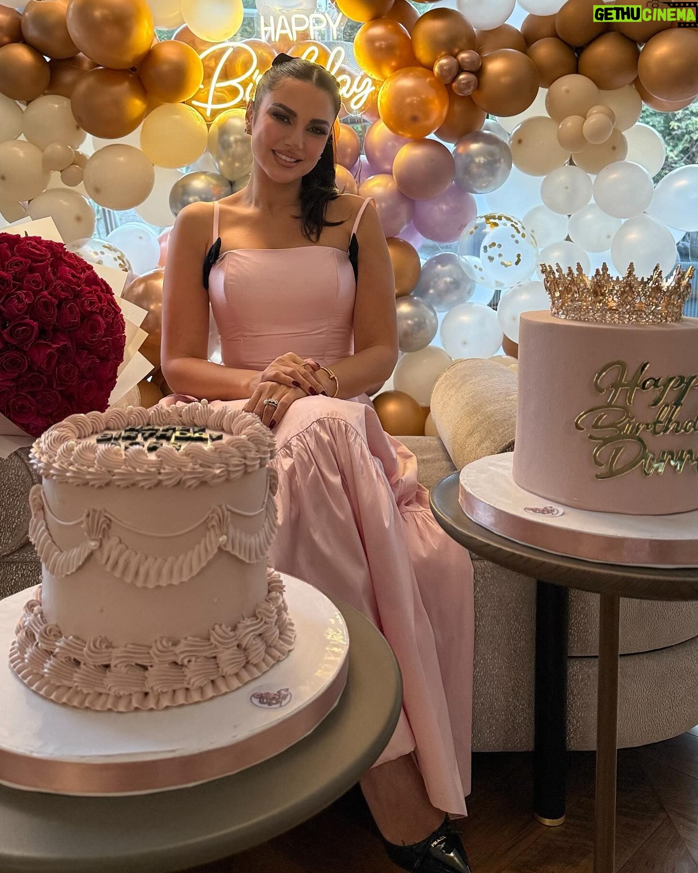Dorra - 195.6K Likes - 13/01/2025
Thank you all for your birthday wishes full of love, it means a lot to me 🎂💕🙏
شكرا من كل قلبي على معايداتكم وتمنياتكم لي المليئة بالحب 🤍
Merci infiniment pour vos vœux sincères qui m’ont fait chaud au cœur 🤍
Thank you habibi @hanysaad.hs for making it more beautiful
Dress @maisondorrazarrouk 🎀