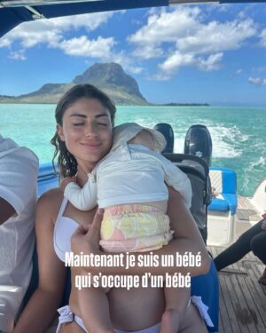 Elsa Dasc Instagram - Baby raising a baby 💕🍼