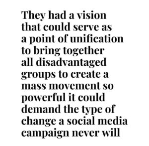 Emma Dabiri Instagram - Repost from 2023 but still evergreen quotes from and about the Black Panthers. I am sick to the back teeth of liberals and democrats being reconstituted as Leftists. There is no significant organised Left. If there had been one, that was committed to addressing working people’s material conditions and improving the quality of their lives, our current political and social landscape would look dramatically different