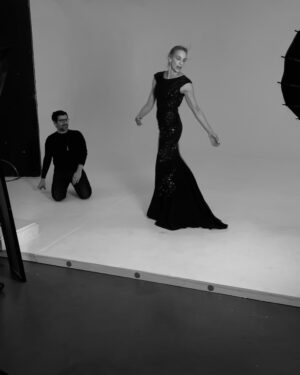 Emma Wiklund Instagram - Thank you @alexismabille ! It was such a wonderful experience to be part  of your Haute Couture shoot last week in Paris! To be a member of your amazing team and all the other beautiful friends of yours. Loved my two looks, the makeup, the hair. It’s been a while since I got to wear masterpieces like yours.  And to swirl around in front of the camera of course. And all this together with my friend @fredrikrobertsson ❤️🙏💋❤️#alexismabille #hautecouture #paris