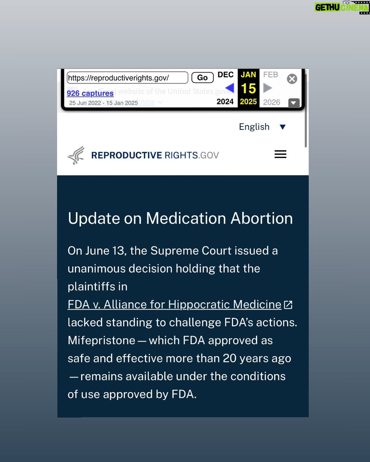 Erica Chidi Cohen - 9.1K Likes - if you go to reproductiverights.gov tonight, you’ll find nothing there. swipe through to see what was there just last week.
only a few hours after taking office, this administration removed reproductiverights.gov—a critical resource that helped women access health care and understand their rights, especially abortion.
sure, there are other places online where you can find this information. but the fact that, removing this site was high priority says a lot about where we are going. honestly, i wish i had something more supportive to offer. i know there are so many other frightening, seismic changes that happened just a few hours ago.
but tonight, this is all i have. the only thing i can do is shine a light on this, in hopes that we can all hold space and bear witness to what is happening. this isn't a moment to look away.
fund your local planned parenthood. fund community led abortion funds. and lastly, donate to @internetarchive because they make sure that the internet lives on, no matter who tries to erase it. 🫂