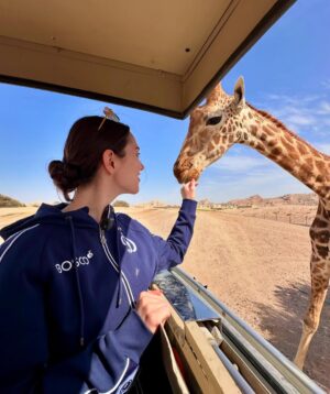 Evgenia Medvedeva Instagram - Что за прекрасный день🥺🧡🦒
.
@fcdynamo