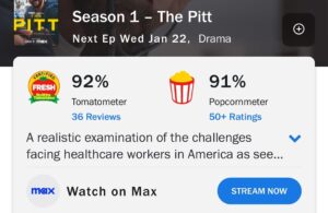 Fiona Dourif Instagram - Our sweet show premiered last week, the same day fires broke out all over Los Angeles. Everything feels turned around. The Pitt has been described as a love letter to first responders and I am so grateful to be a part of it. New episodes are every Thursday on @streamonmax . I hope you like them as much as we do.