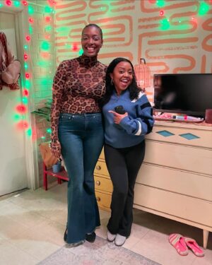 Franchesca Ramsey Instagram - Holy moly, the gram fam is officially 300k strong?! What is life?! *swipe* for a little get to know me slideshow 😎💅🏾
-
1. I’m Franchesca, a 41 year old tv writer, producer & actress. ( 📸: @mksadler) 

2. Many of you know me as “the leopard lady “because of a little viral song I wrote back in 2023. ps. apparel is coming soon! still on the hunt for the most size inclusive options! 

3. Before I wrote the ultimate pickme anthem I got my start making natural hair videos on YouTube

4. My “big break” came in 2012 when I went viral with “shit white girl say… to black girls” the success of that video helped me land my first TV agent and gave me the courage to quit my day job

5. In 2018 I wrote a book #wteq about my online adventures and how going viral changed my life

6. I’ve written for a number of shows over the course of my career but most people know me as the host of #MTVDecoded fun fact: I actually created & sold the show to MTV in 2015!

7. I moved to LA from New York in 2020 after landing a role on NBC’s SUPERSTORE.

8. My son @onlyyflex is the love of my life

9. Class of 2002 throwback. When my hair was straight & so was I?? (my senior quote should’ve been a dead giveaway lol 🏳️‍🌈) 

10. My work wife @smart_inez & I have sold 4 tv shows together!! Praying this most recent one goes to series, cause it’s GOODT y’all

11. my bestie @thedelondotcom & I host @fixitpod together & every time we go on vacation ppl think we’re married lol 

12. I hand-painted every wall of my apartment, which made a lot of landlords mad…

13. But also led to me launching my own line of peel and stick wallpaper with @_ottostudio as seen on #abbottelementary link in bio to get yours!

14. Art and especially typography is one of my biggest passions. before working in tv I was a graphic designer! dreaming of the day I can release my own line of paper goods and stationary.

15. The only thing I love more than working out is cute gym clothes. Designing gym apparel is def on my vision board!!

Did I miss anything? How do you find me? From my leopard song or have you been here since day one?? either way thanks for being part of my online community. Your support means a lot. 💕✨