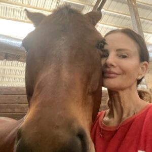 Gabrielle Anwar Instagram - Introducing Lucy. @shareefmalnik The most caring man I know.