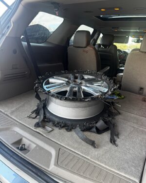 Gray Benko Instagram - Yesterday my left rear tire blew out on the interstate.  The wonderful man from road side assistance who came to help us said that it was a miracle that my car didn’t go into a tail spin.  It dawned on me that what happened yesterday is actually a pretty great representation of what 2025 has felt like to me so far.  I thought I would share this with you, in case you have been feeling similarly. I went into this year with my head held high, thinking that this was my year, this was going to be a GOOD year.  Being a single mother to a teenager and a preteen, while also trying to maintain a business, life QUICKLY put me in check.  If I’m being honest, it feels like I’ve been white-knuckling it through these last couple of months, trying desperately to not let life go into a tail spin.  Life is like that sometimes, right?  When things are hard, the hard things keep coming.  And 2025 has been HARD.  But in all of the chaos, I’m also learning to slow down and look for the good.  Like my friend Allie who showed up, no questions asked, to hold Farris’s and my hands on a difficult day and ride with us to Charlotte.  Like the kind man from road side assistance who showed up, changed our tire, and followed us until we got off of the interstate to make sure we were safe.  And even like myself, who somehow managed to keep calm and safely guide us through four lanes of traffic while our tire was violently exploding.  I’m working to trust myself and my own instincts, which is not always an easy thing to do.  All this to say, although life can be hard, and sometimes it can feel like the hard keeps coming, remember to slow down and look for the helpers.  And, maybe most of all, remember to keep both hands on the wheel and remind yourself how capable you really are ❤️