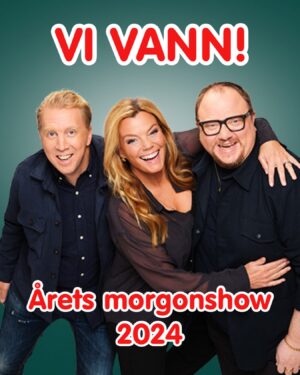 Gry Forssell Instagram - Vi är så glada över att vi är årets morgonshow 2024! Tack Guldörat!