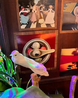 Ha Da-in Instagram - 🍵💚🎞️🎵 _ 🍑🍏🦜🐠
