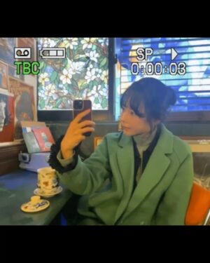 Ha Da-in Instagram - 🍵💚🎞️🎵 _ 🍑🍏🦜🐠