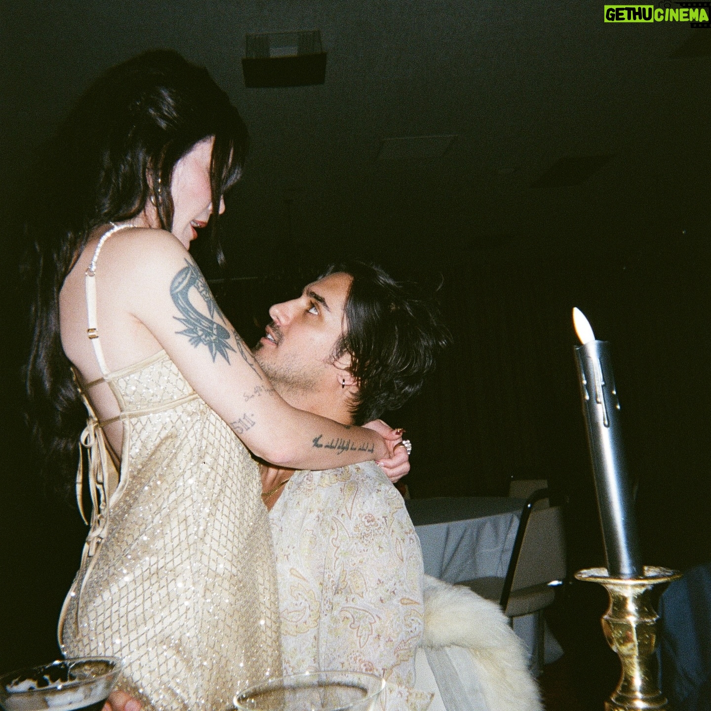 Halsey - 1.8 Million Likes - Happy birthday to the loml. @jogia I have better pictures but I want to keep them for myself. I’d do the same with your entire being, if I could. Light up our lives for 67 more years to come. Super star boy fire of my life world in my eyes.