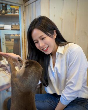 Hami Chiang Instagram - 跑了東京🇯🇵四家動物咖啡廳～
有豬豬🐽水豚🐗水獺🦦貓頭鷹🦉跟他們玩的超開心
好想跟你們仔細分享哪些值得去，哪些可以把錢省下來
但還在發懶，沒動力剪片🐷 除非有人超想看？

每次出國前，少不了 @eddyde1208
半年沒整理頭髮，出去玩一定要美美
始終如一的髮根燙➕頂級女神鉑金護髮，
試過才會懂，我怎麼五年來都只做一樣的
好打理跟動物們混在一起，也能保持水亮亮的～

🗺️中和區興南路一段85巷13號
#台北燙髮 #发 #染髮 #燙髮  #instalike#outfit#fashion #파마하다 #염색하다 #デザインパーマ #ロング #ヘアカラー#パーマ #tokyo #動物咖啡廳 #photography #街拍 #刺蝟 #ハリネズミ #hedgehog